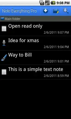 Note Everything android App screenshot 7